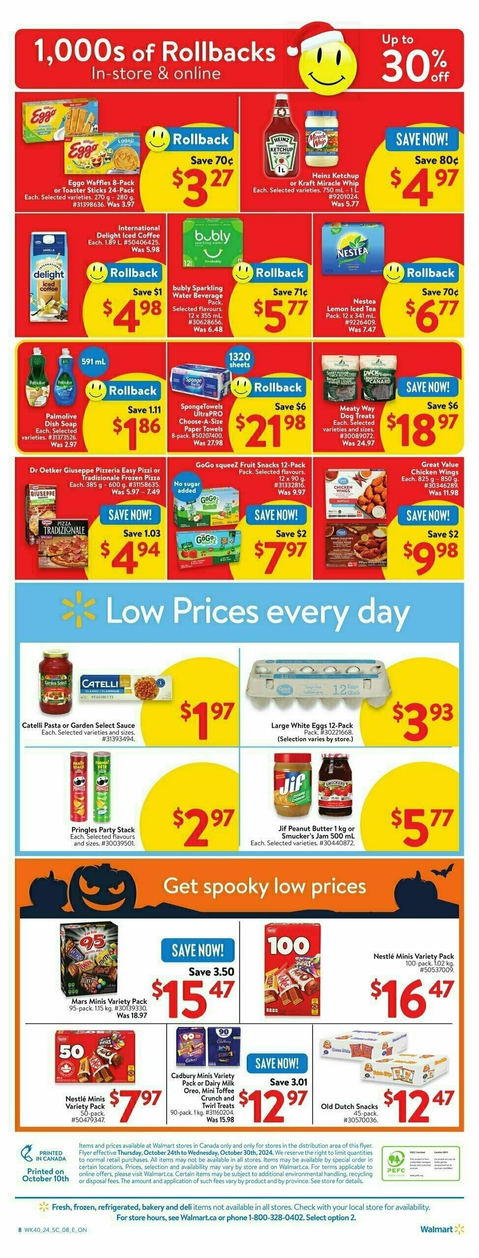 Walmart Flyer from October 24