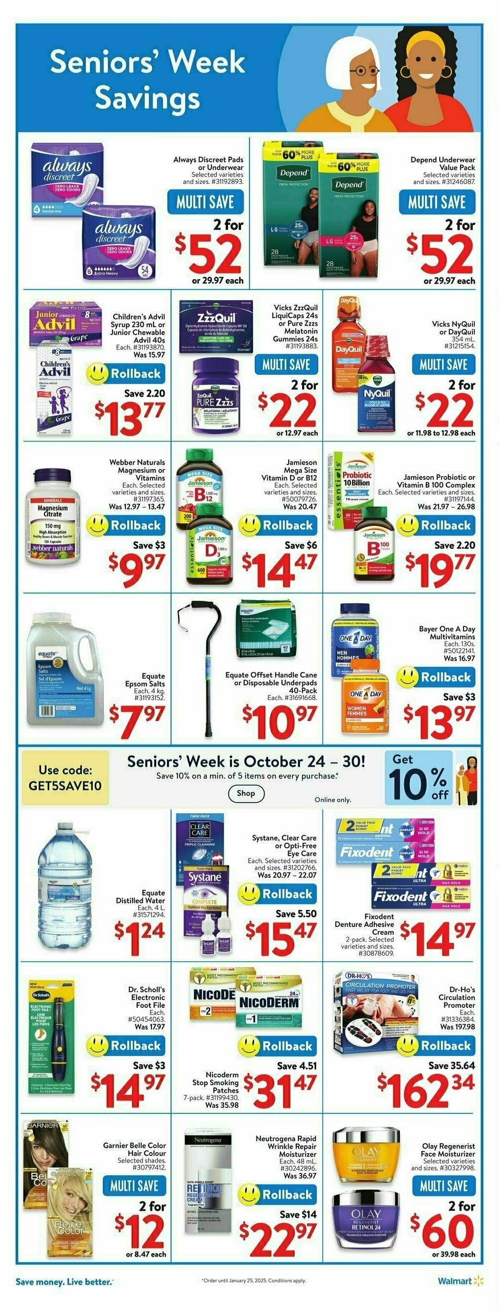 Walmart Flyer from October 24