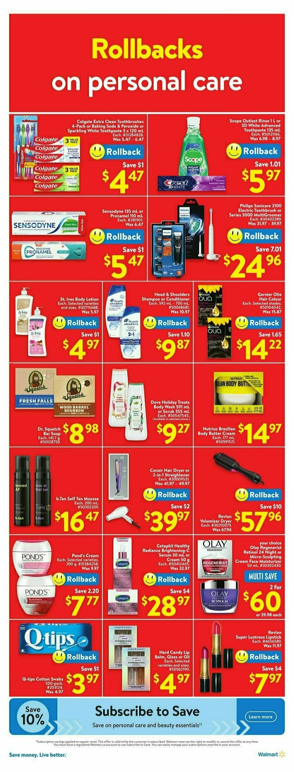 Walmart Flyer from October 31