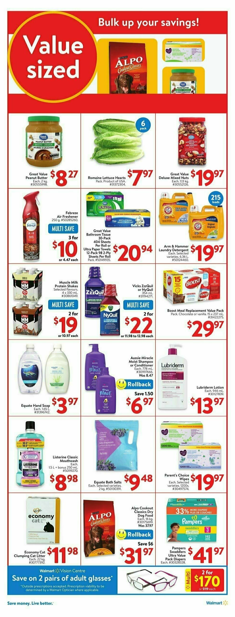 Walmart Flyer from October 31