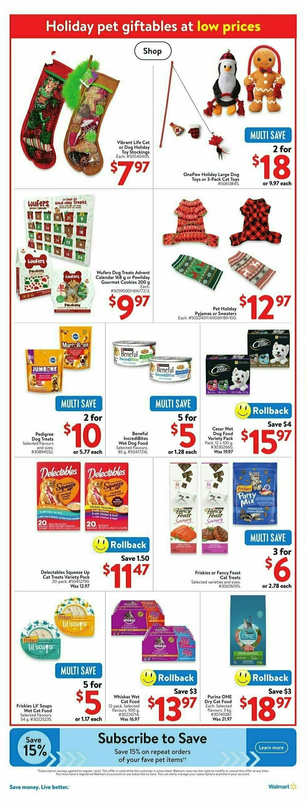 Walmart Flyer from October 31