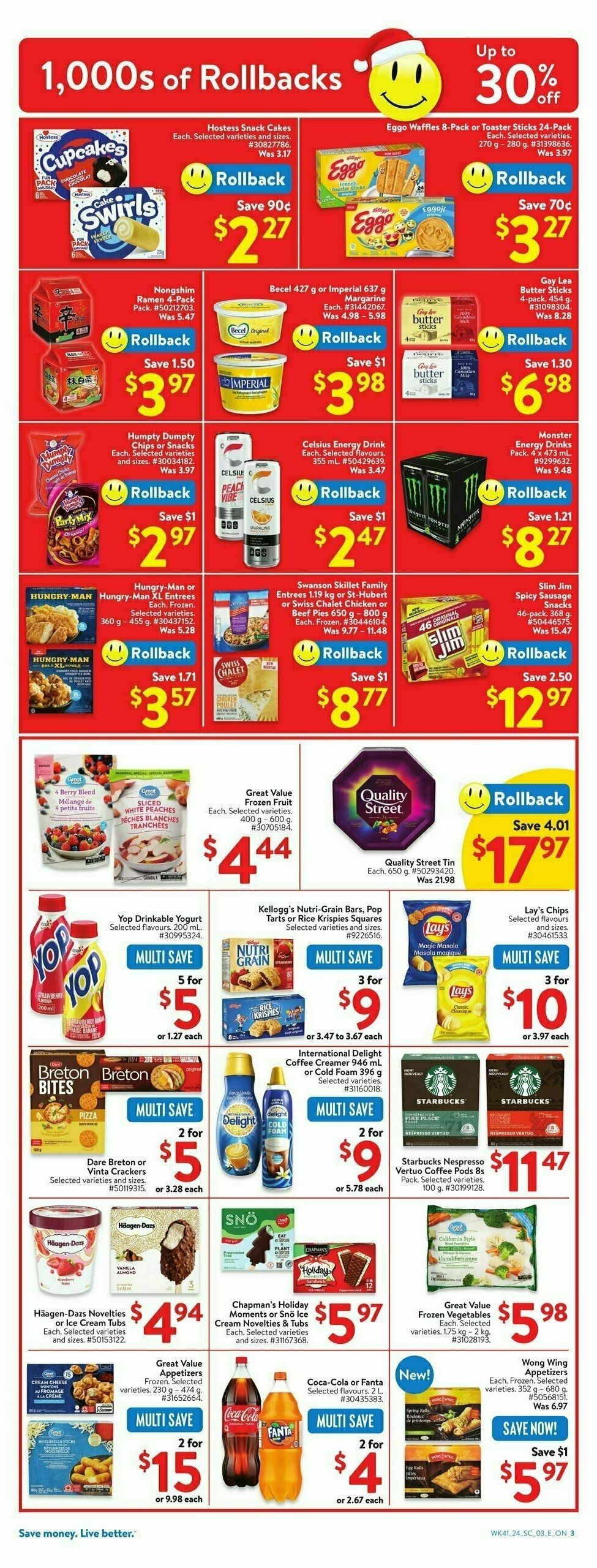 Walmart Flyer from October 31