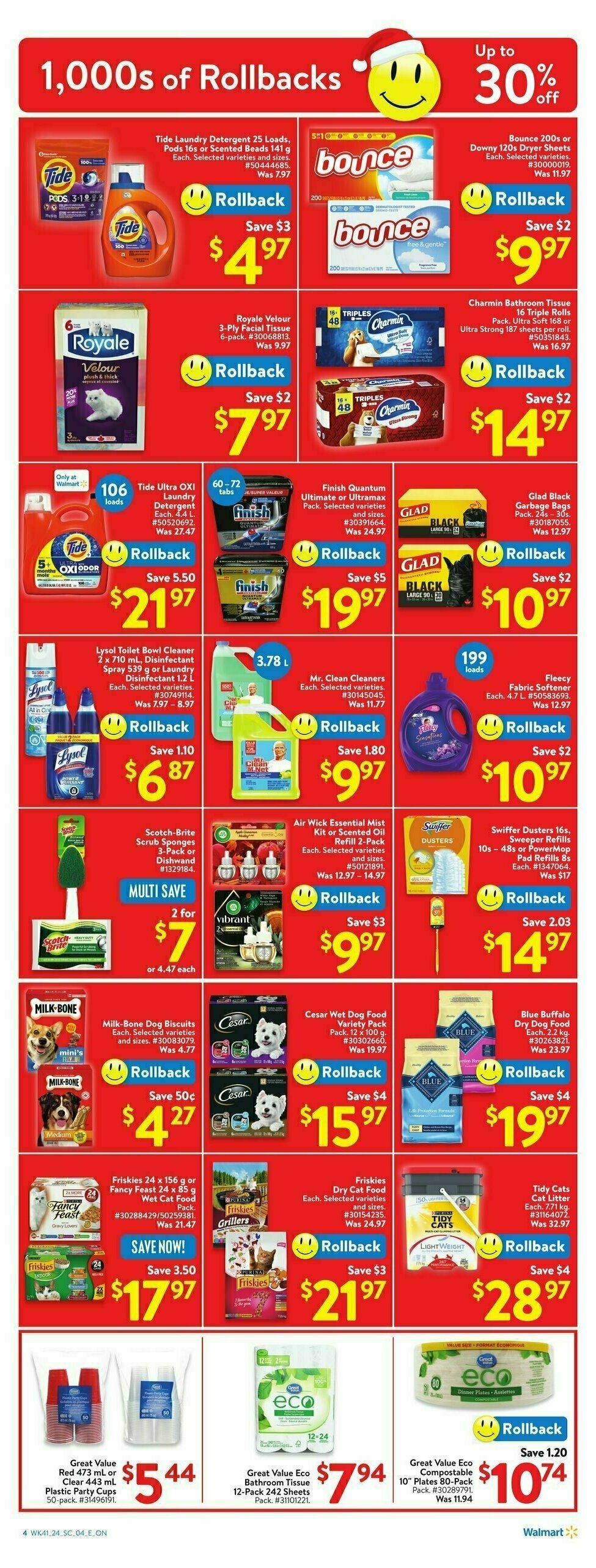 Walmart Flyer from October 31