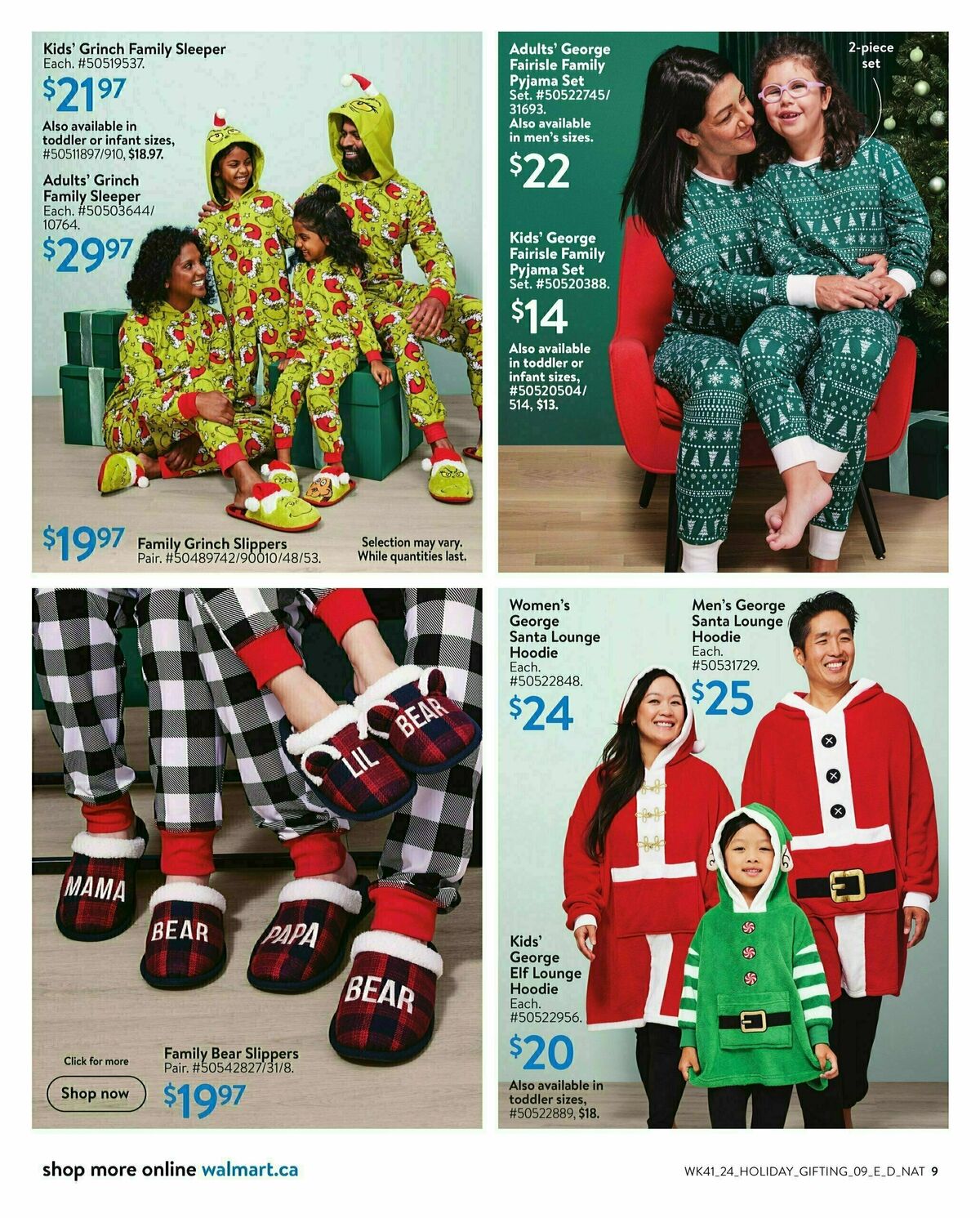 Walmart Holiday Gifting Flyer from October 31