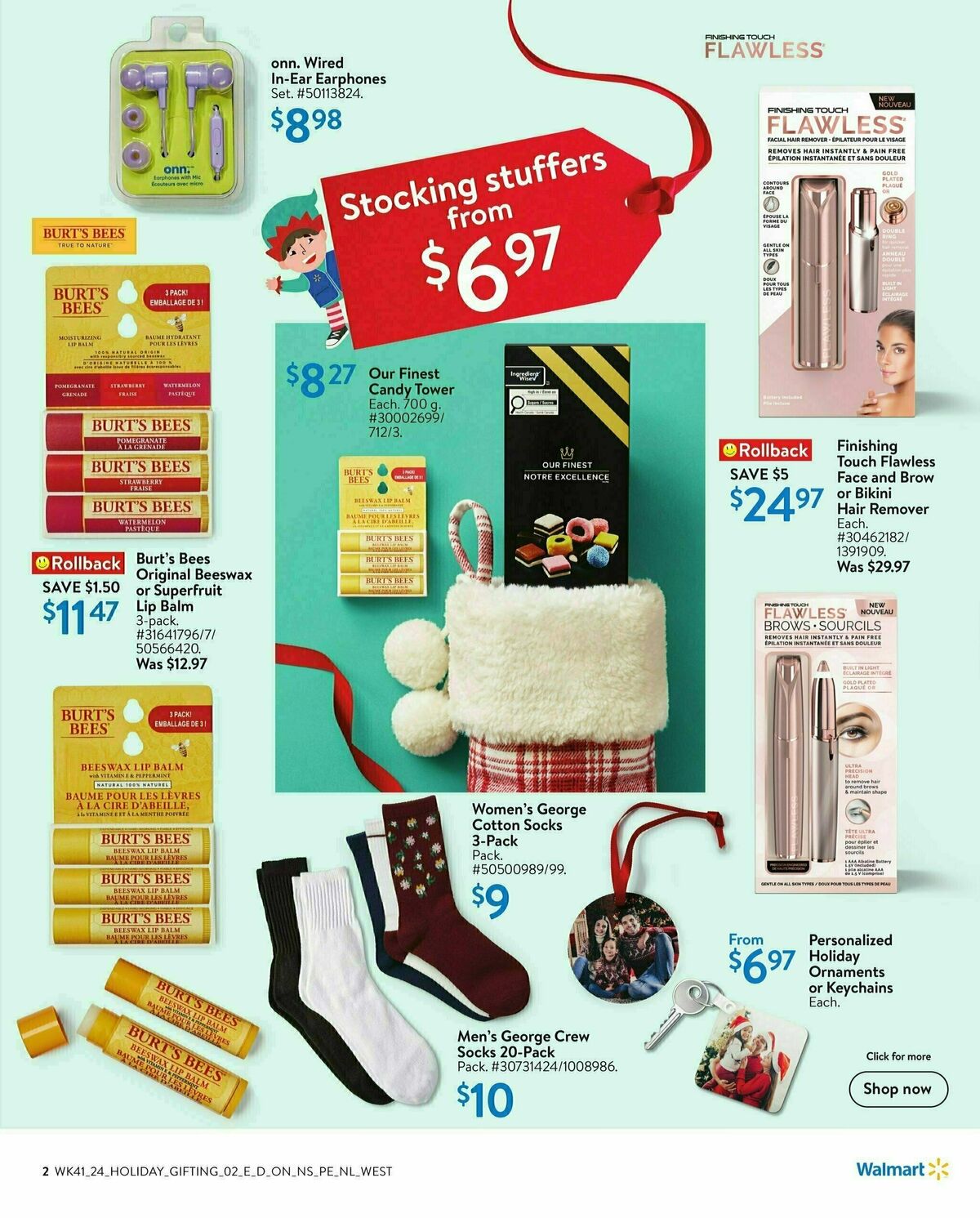 Walmart Holiday Gifting Flyer from October 31