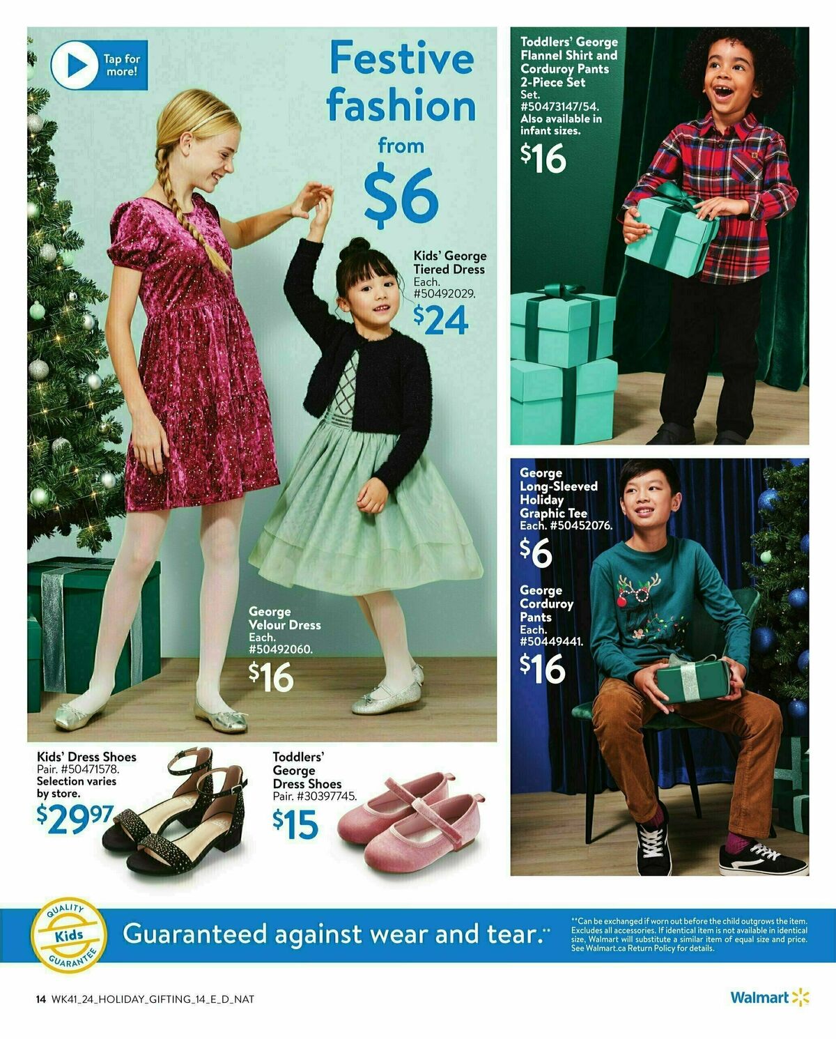 Walmart Holiday Gifting Flyer from October 31