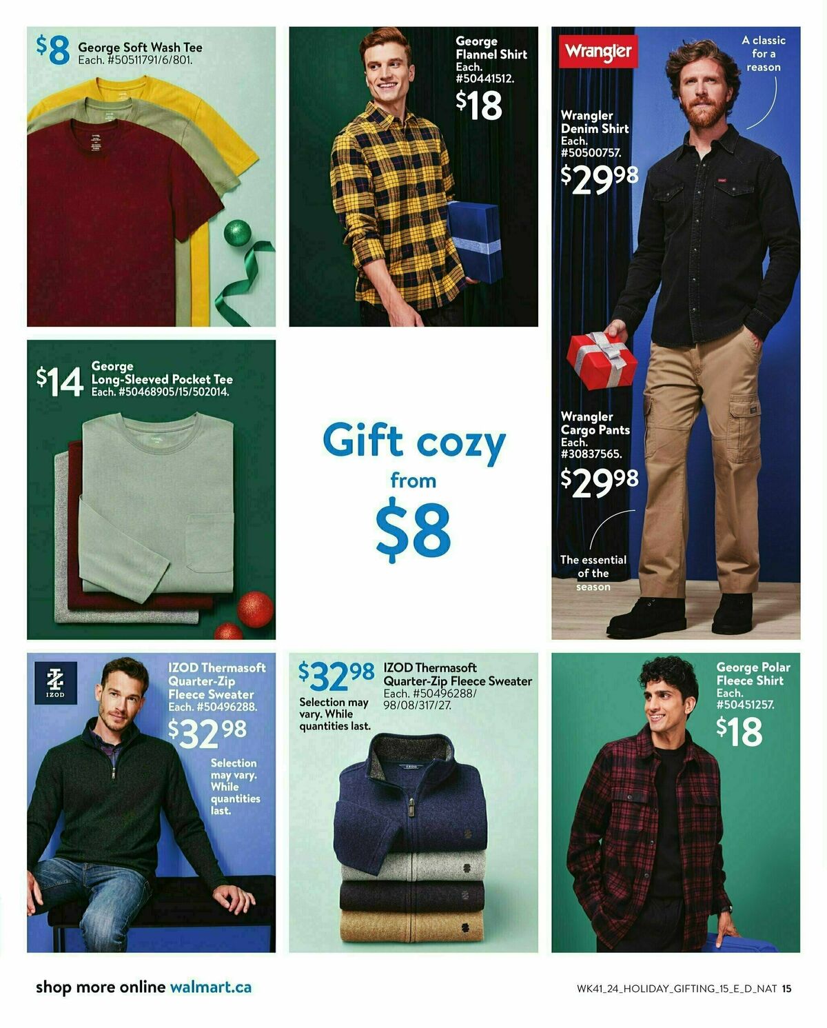 Walmart Holiday Gifting Flyer from October 31