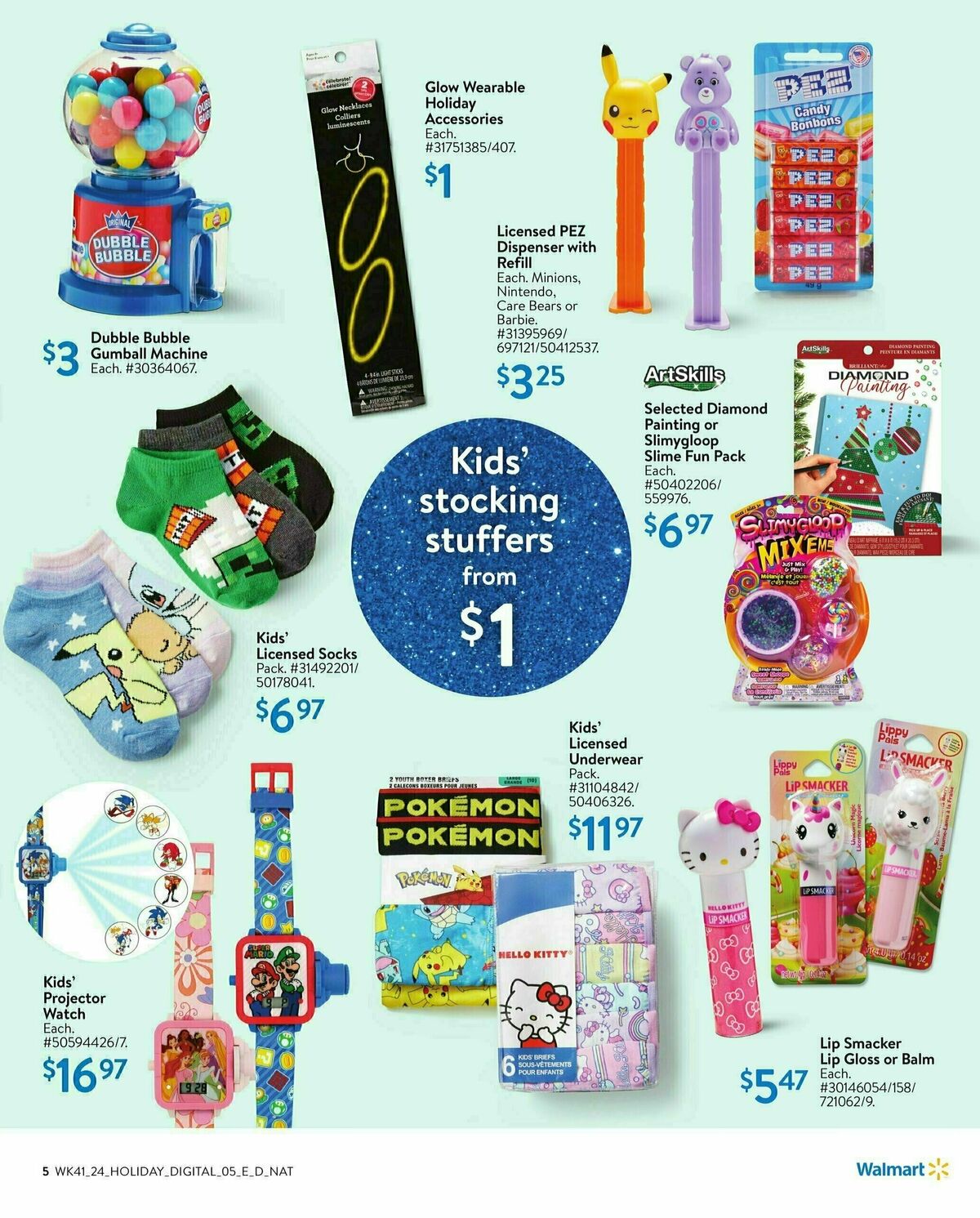 Walmart Holiday Gifting Flyer from October 31