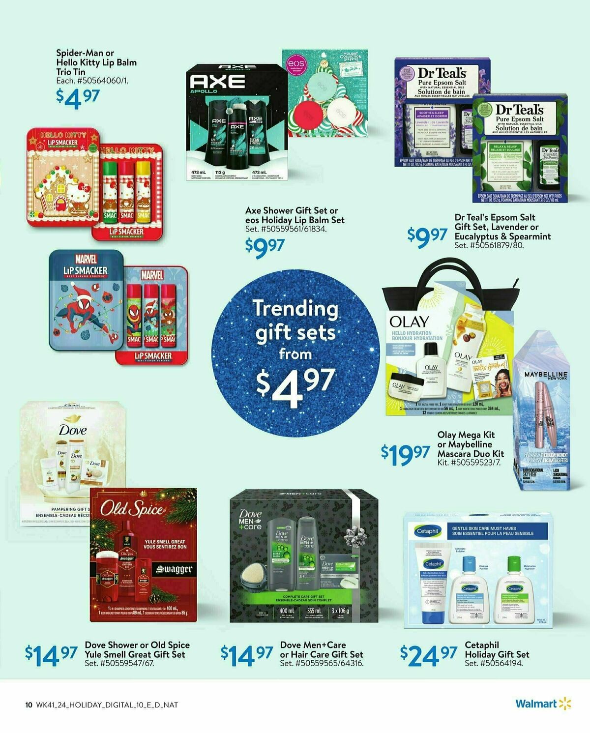 Walmart Holiday Gifting Flyer from October 31