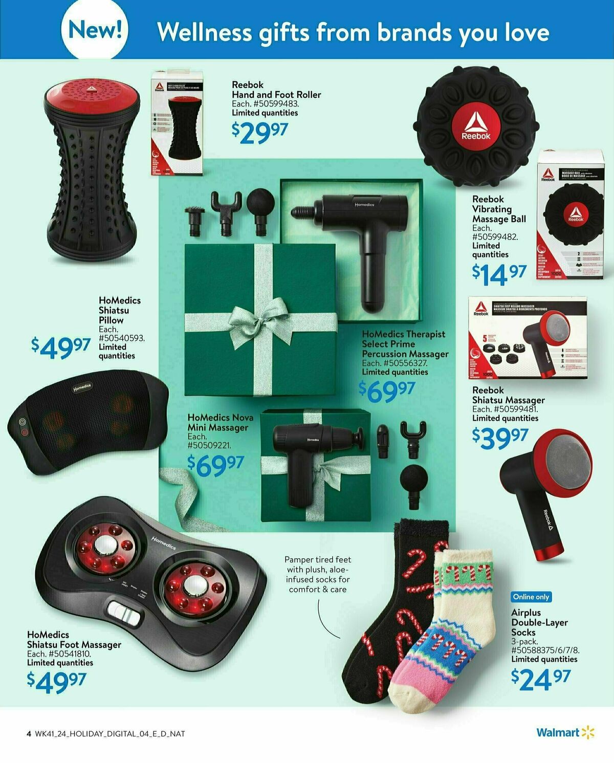 Walmart Holiday Gifting Flyer from October 31