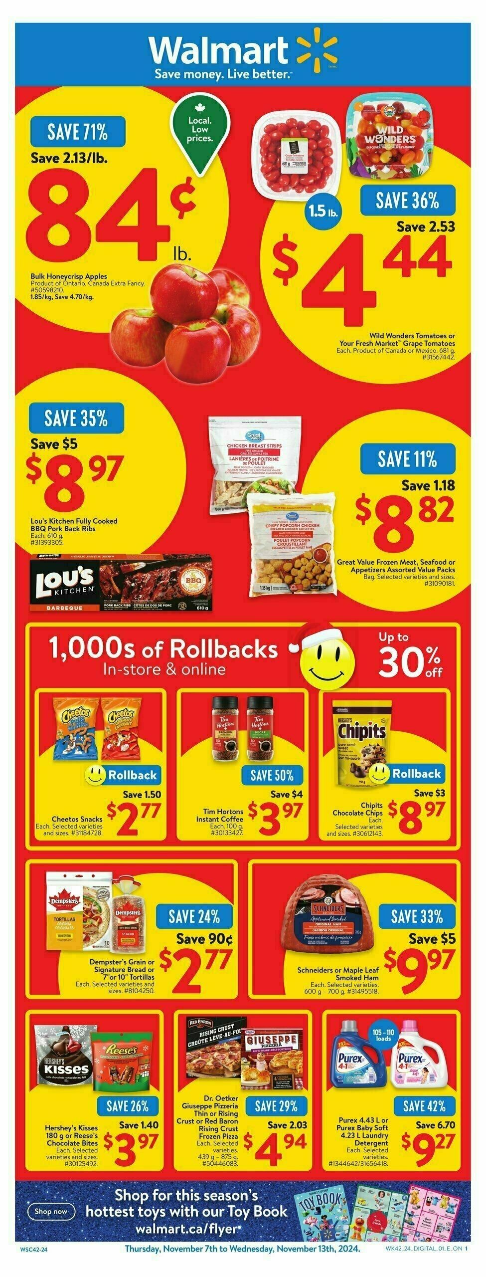 Walmart Flyer from November 7