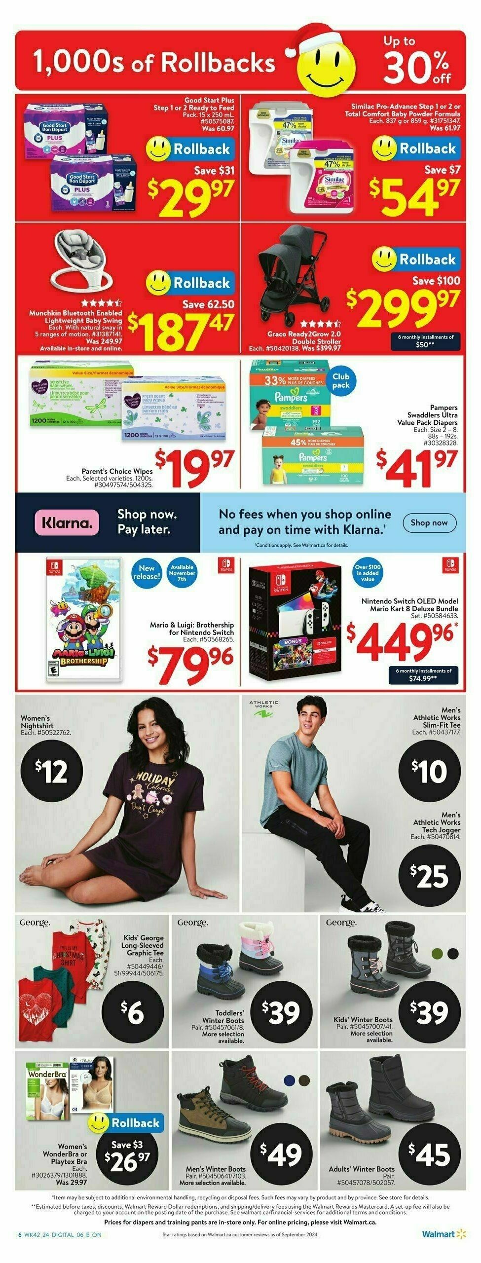 Walmart Flyer from November 7