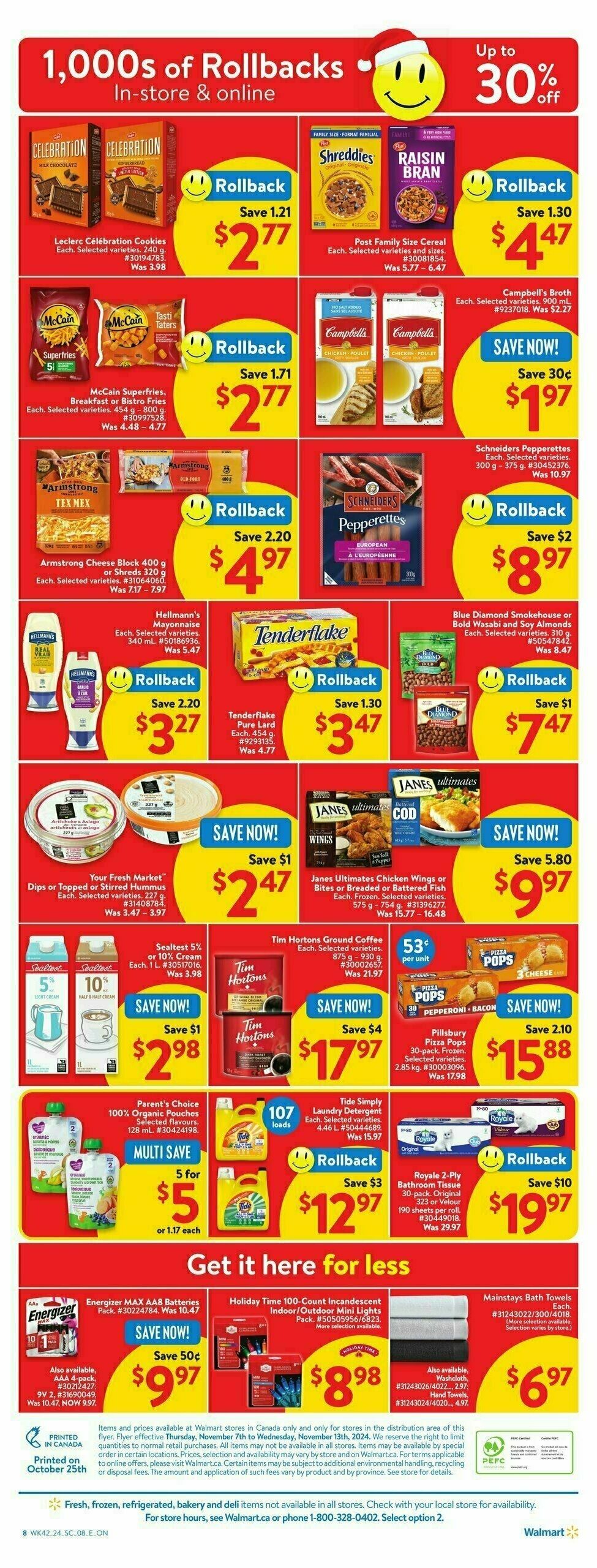 Walmart Flyer from November 7