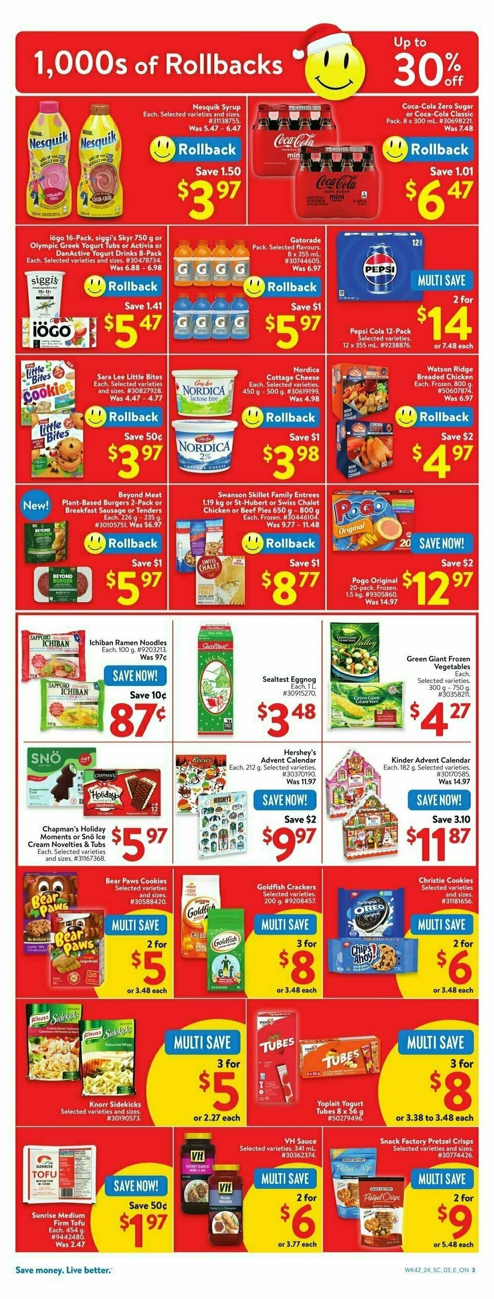 Walmart Flyer from November 7