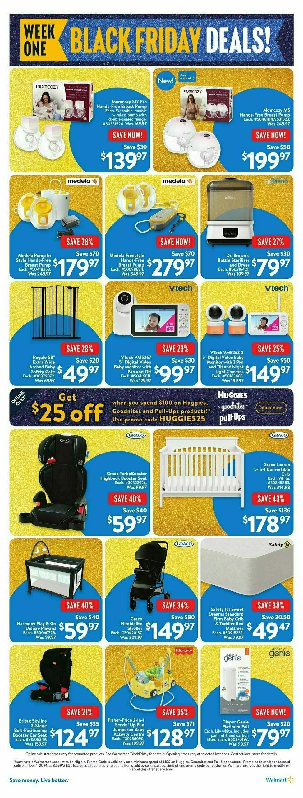 Walmart Black Friday Flyer from November 14