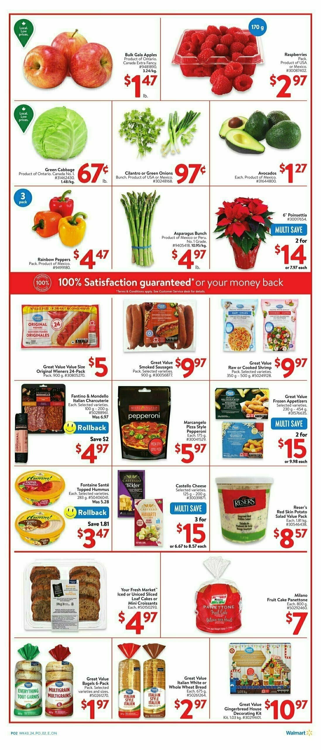 Walmart Black Friday Flyer from November 14