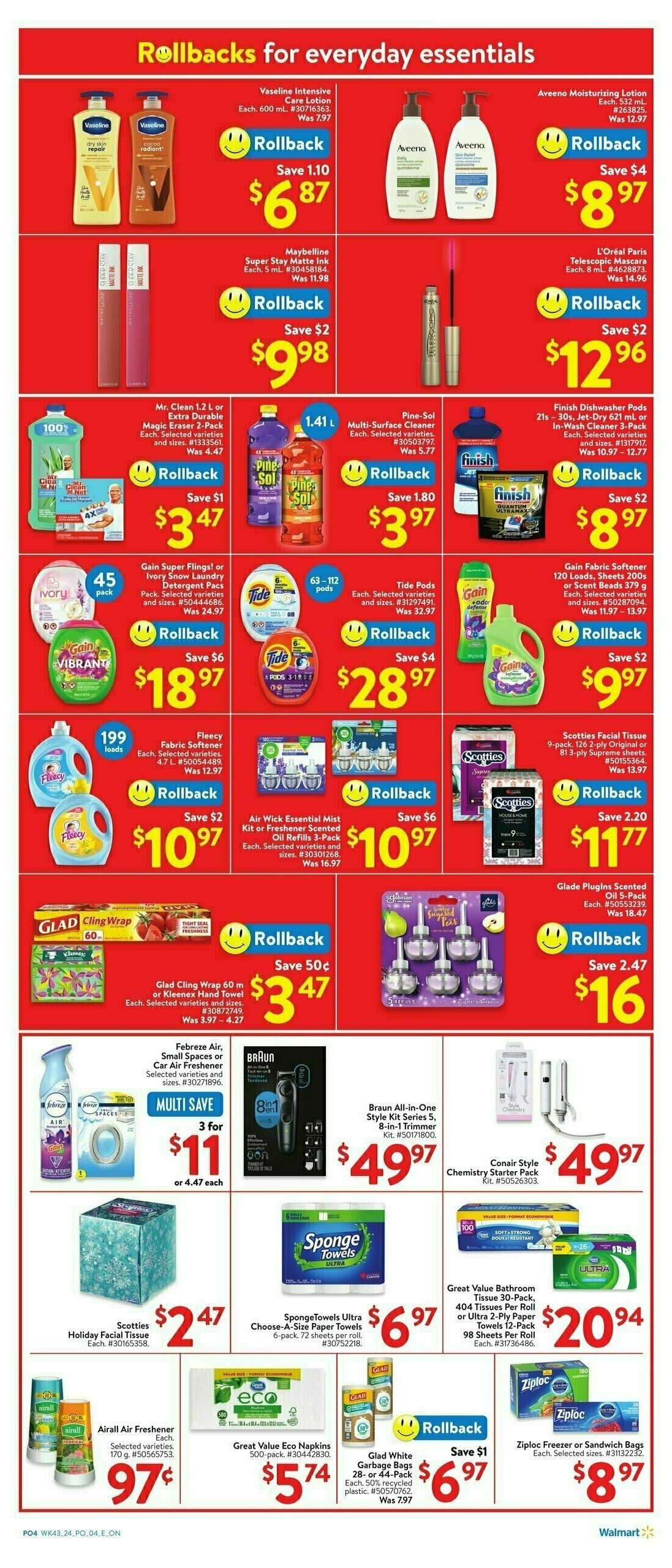 Walmart Black Friday Flyer from November 14