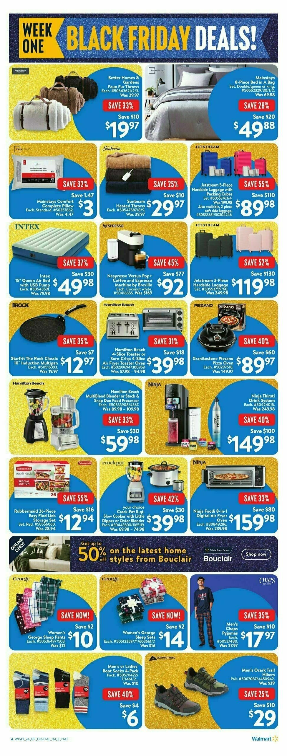 Walmart Black Friday Flyer from November 14