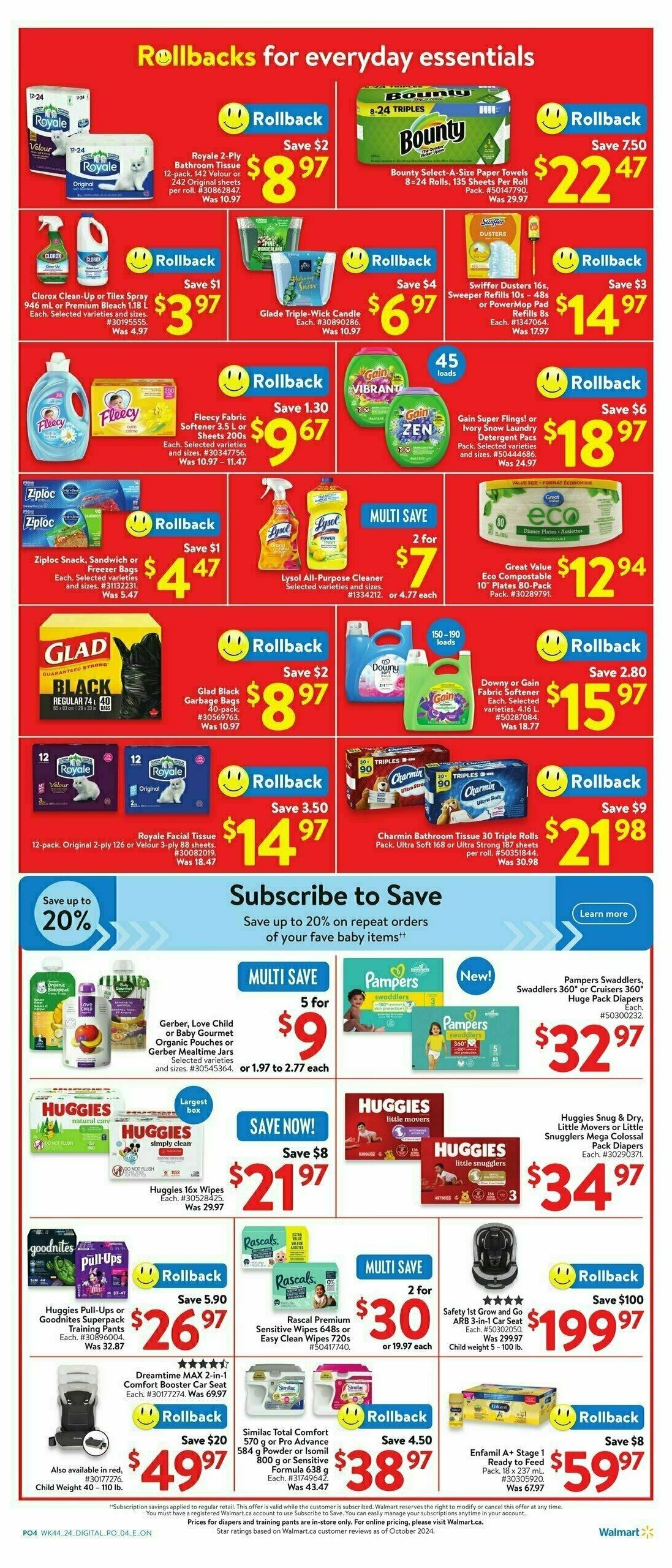 Walmart Black Friday Flyer from November 21