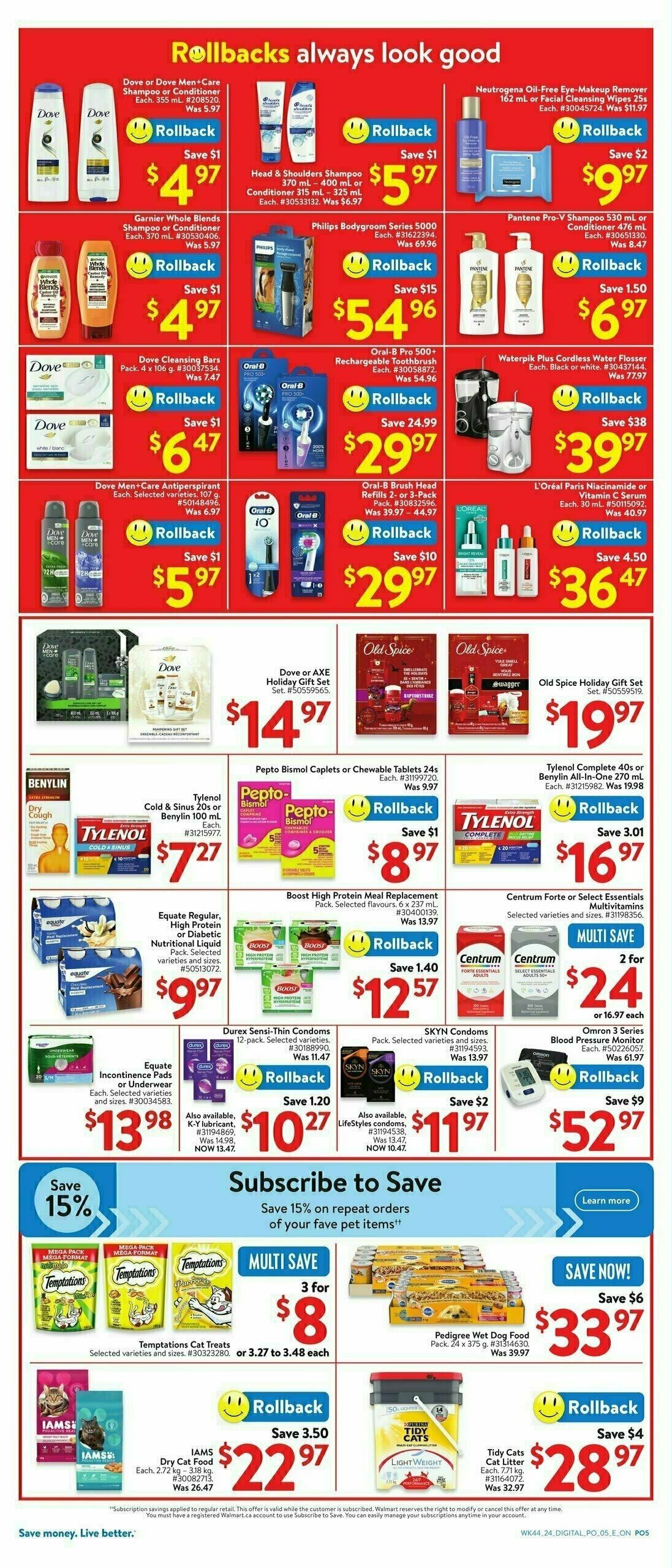 Walmart Black Friday Flyer from November 21