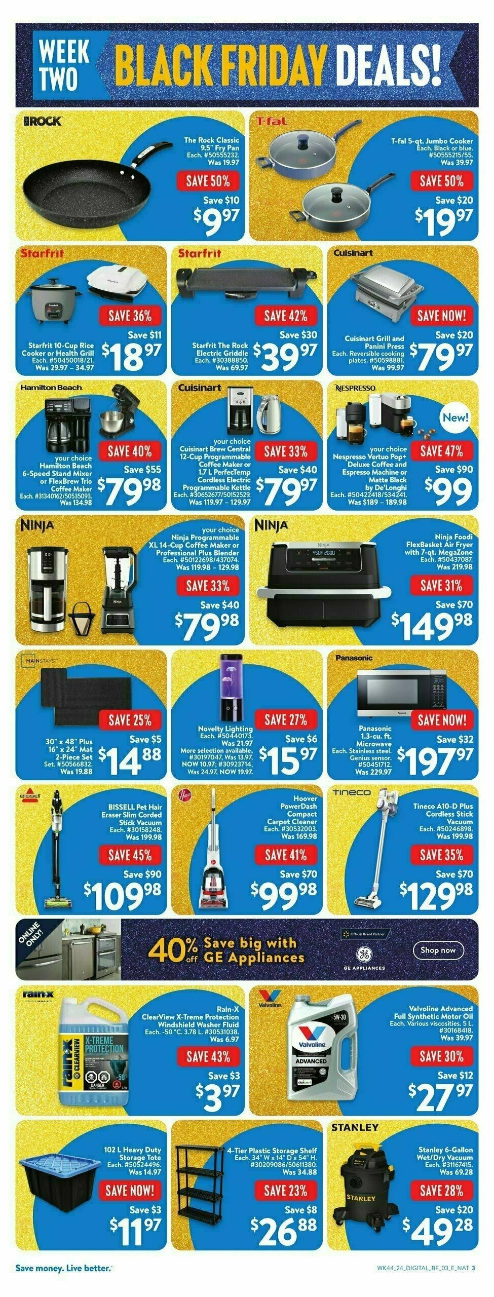 Walmart Black Friday Flyer from November 21