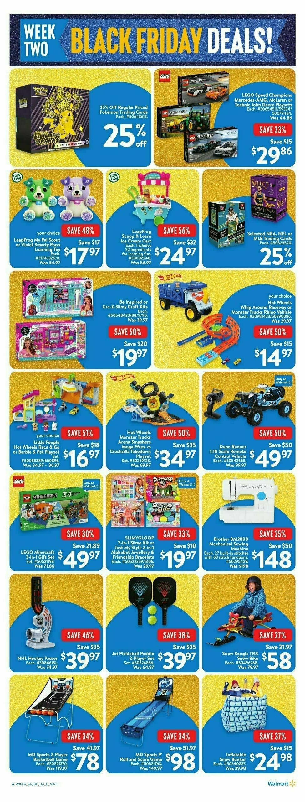 Walmart Black Friday Flyer from November 21