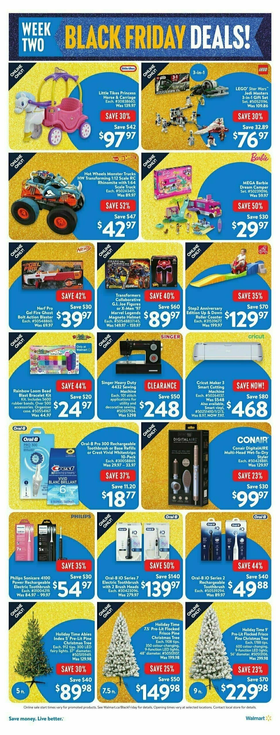 Walmart Black Friday Flyer from November 21