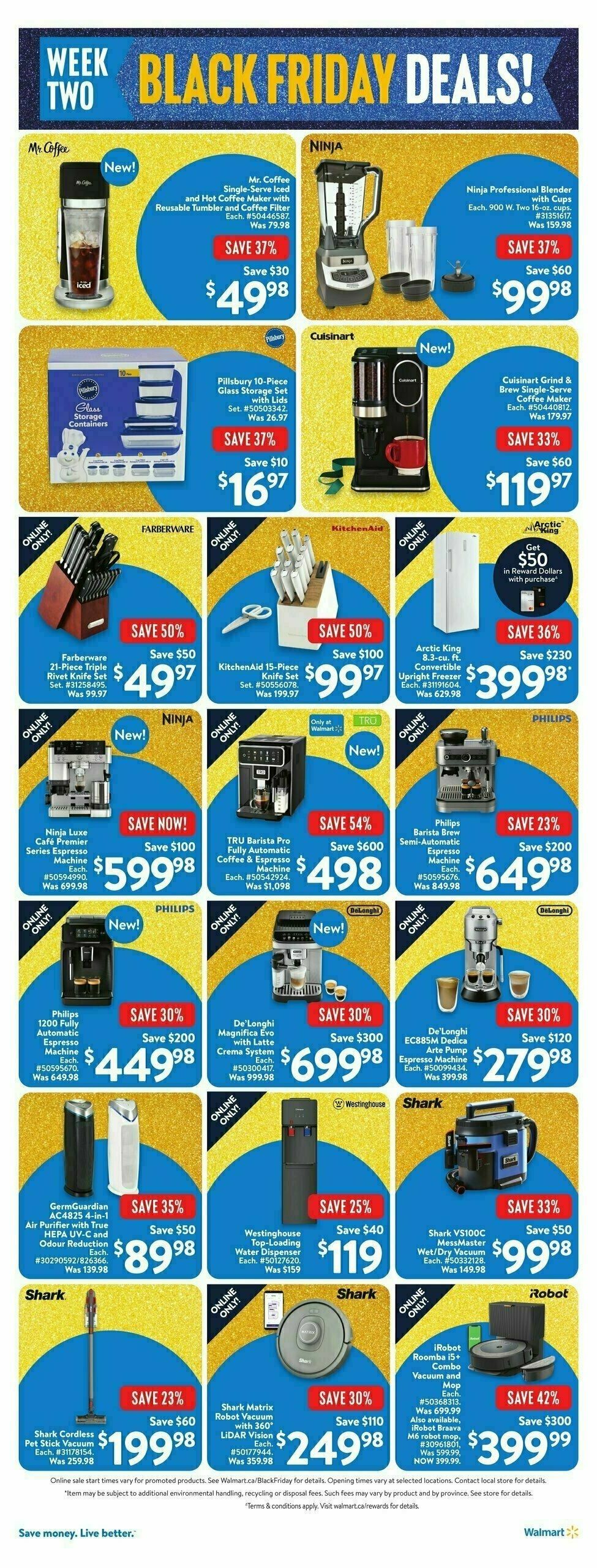 Walmart Black Friday Flyer from November 21