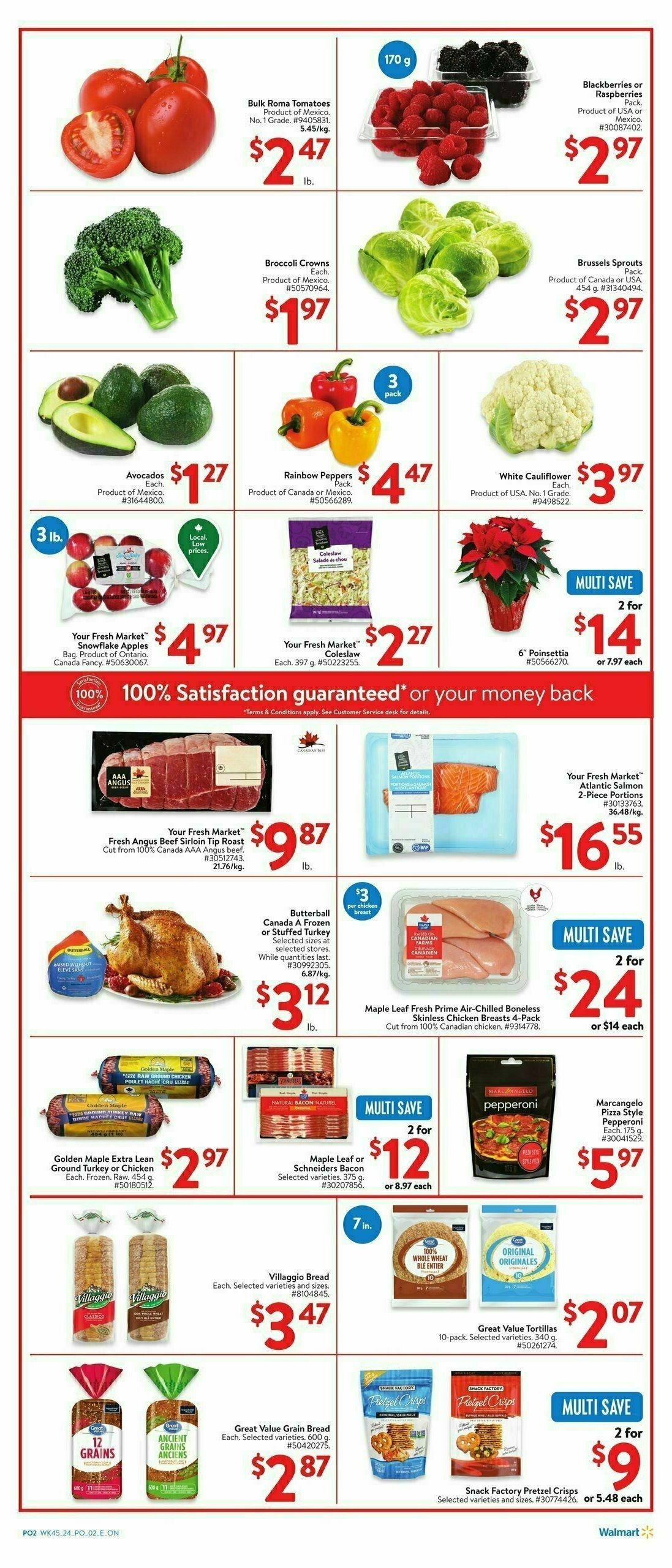 Walmart Black Friday Flyer from November 28