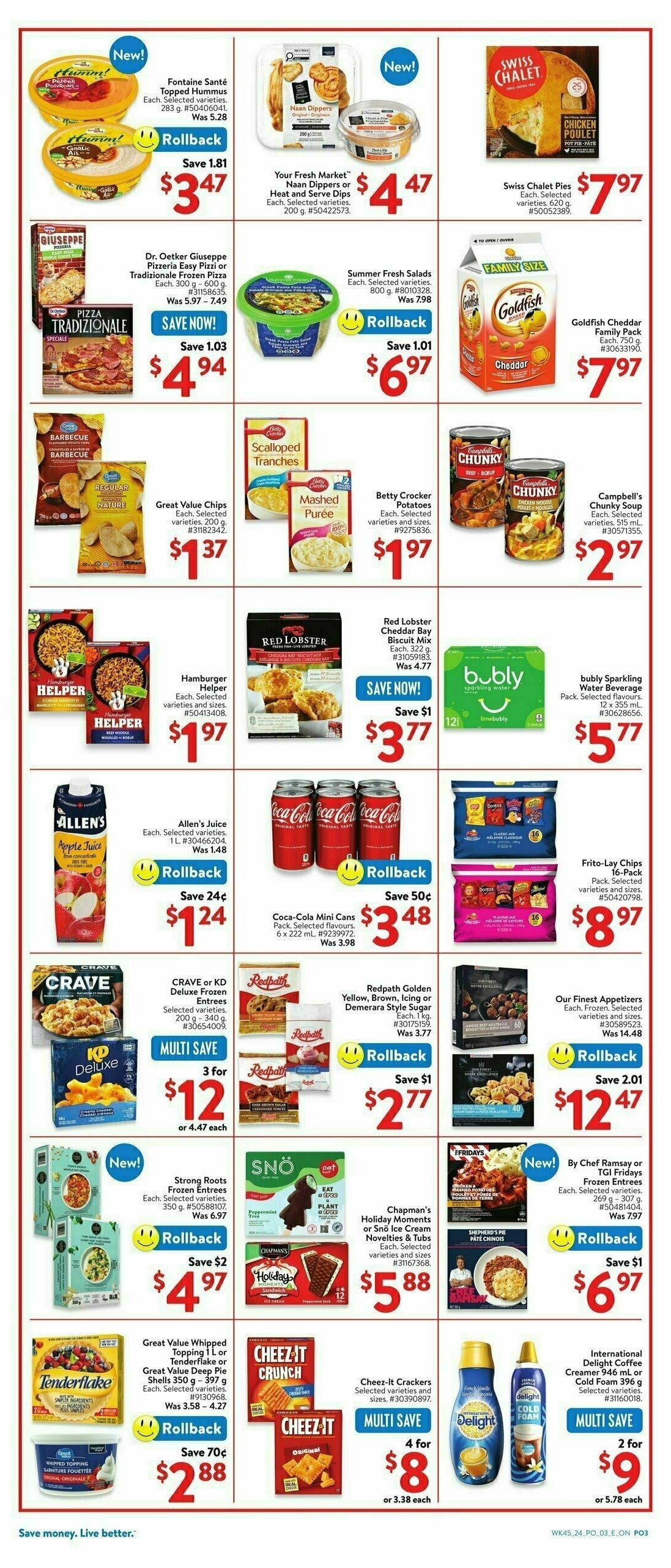 Walmart Black Friday Flyer from November 28