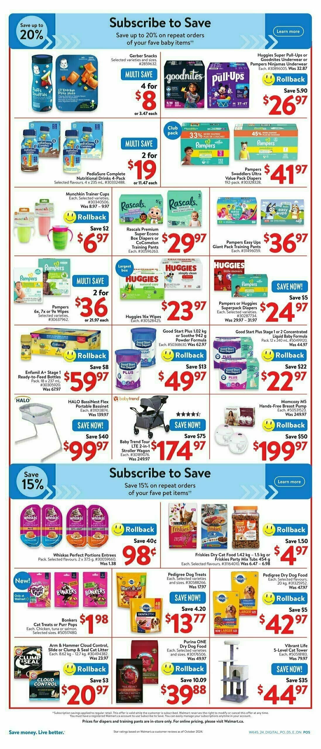 Walmart Black Friday Flyer from November 28