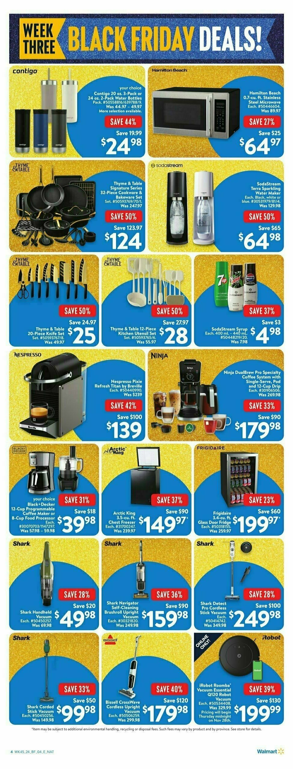 Walmart Black Friday Flyer from November 28