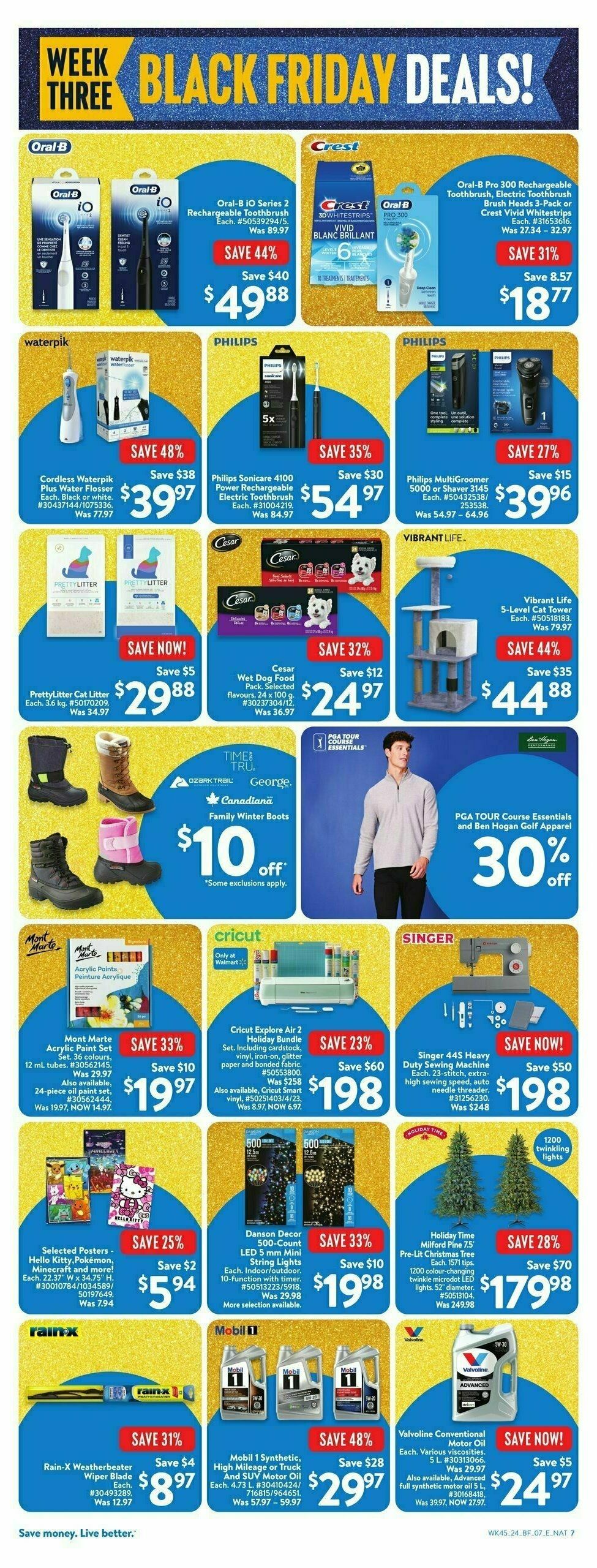 Walmart Black Friday Flyer from November 28