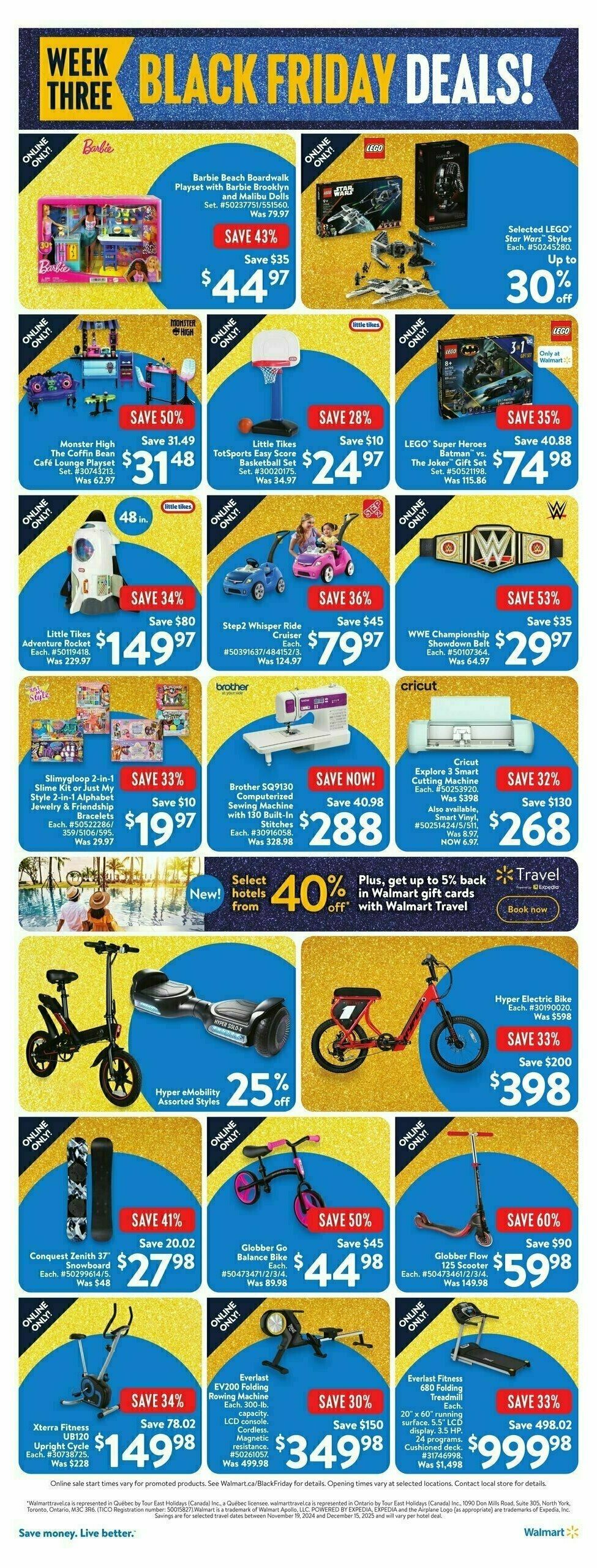 Walmart Black Friday Flyer from November 28