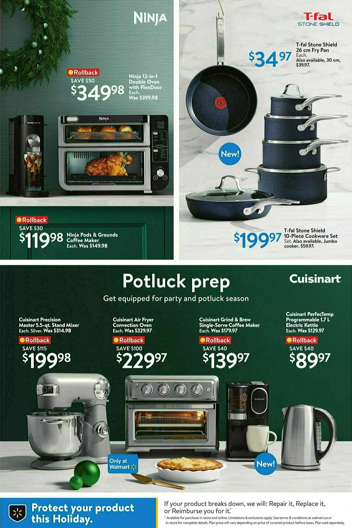 Walmart Holiday hosting Flyer from November 28