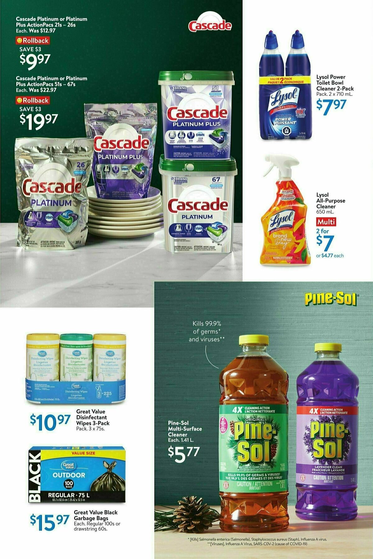 Walmart Holiday hosting Flyer from November 28