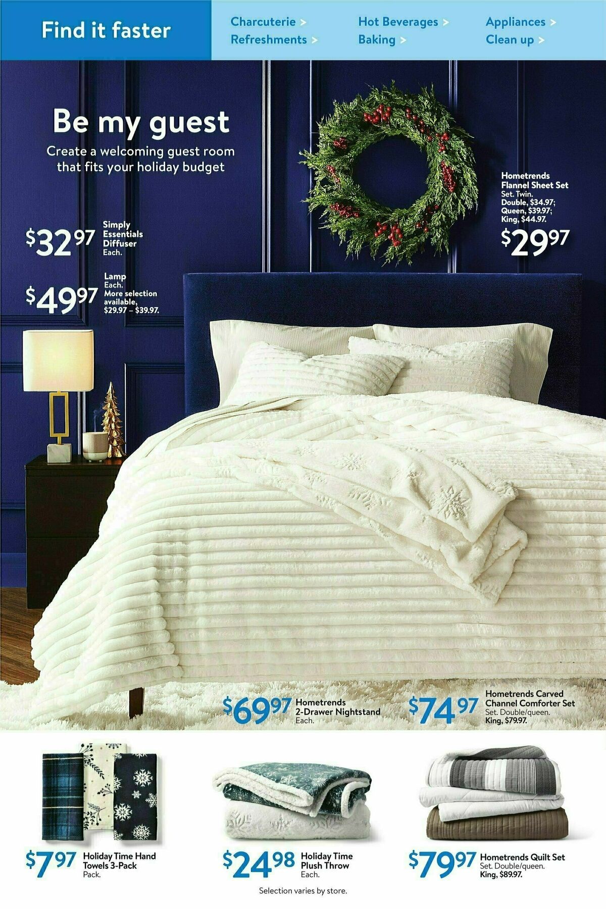 Walmart Holiday hosting Flyer from November 28