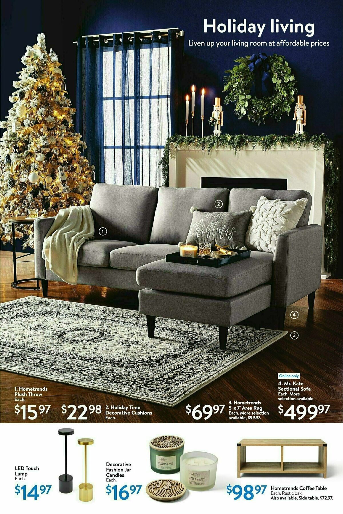 Walmart Holiday hosting Flyer from November 28