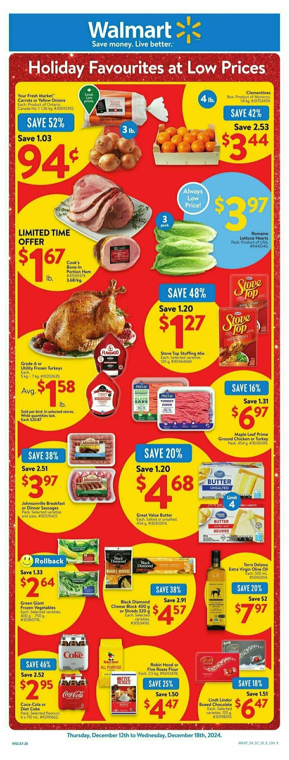 Walmart Flyer from December 12