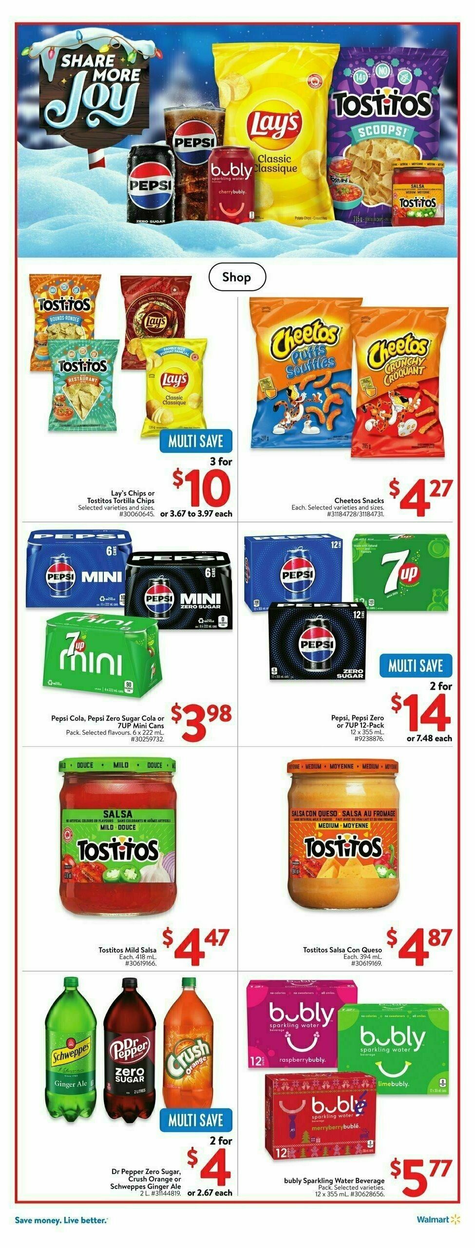 Walmart Flyer from December 12