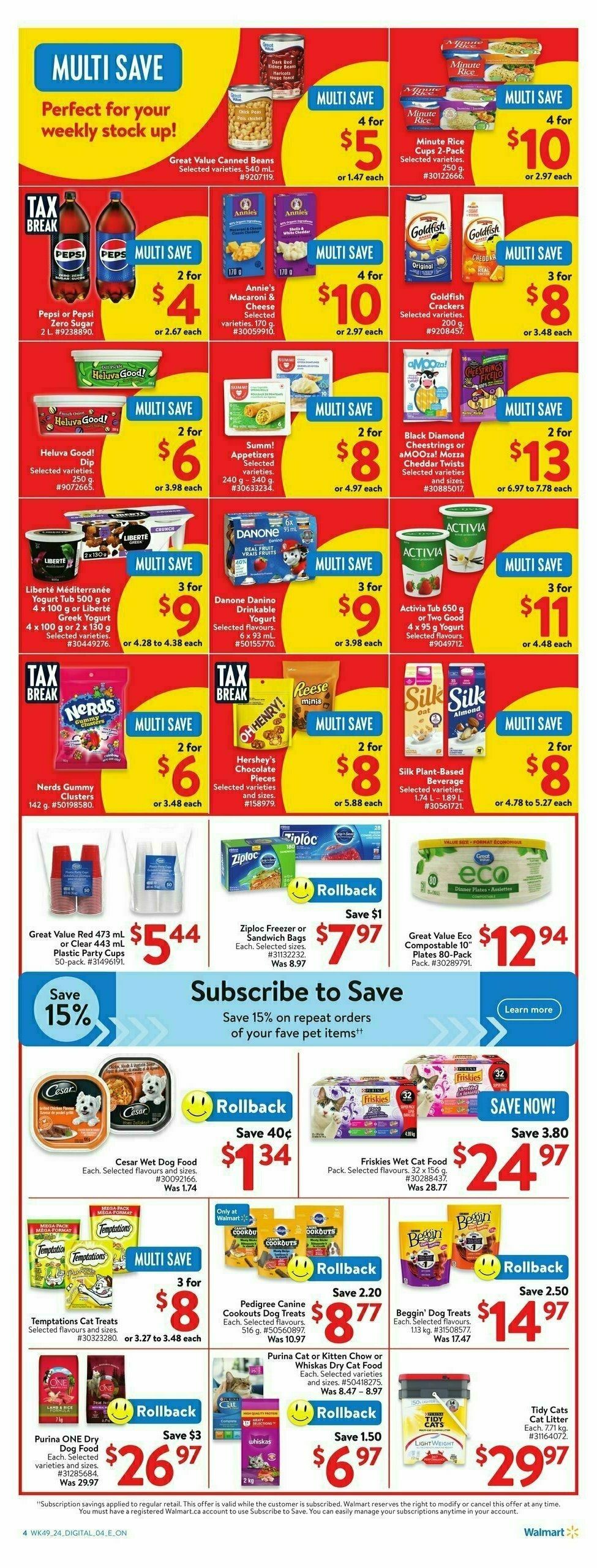 Walmart Boxing Week Flyer Flyer from December 23