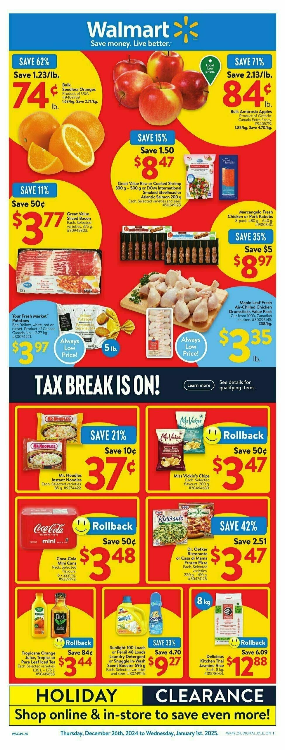 Walmart Boxing Week Flyer Flyer from December 23