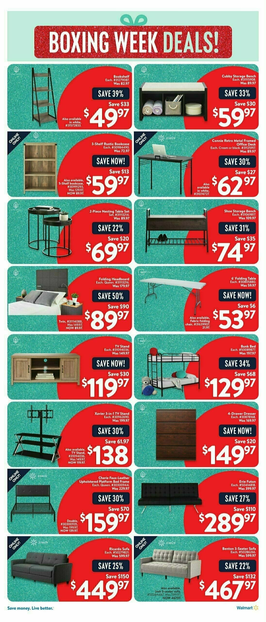 Walmart Flyer from December 26