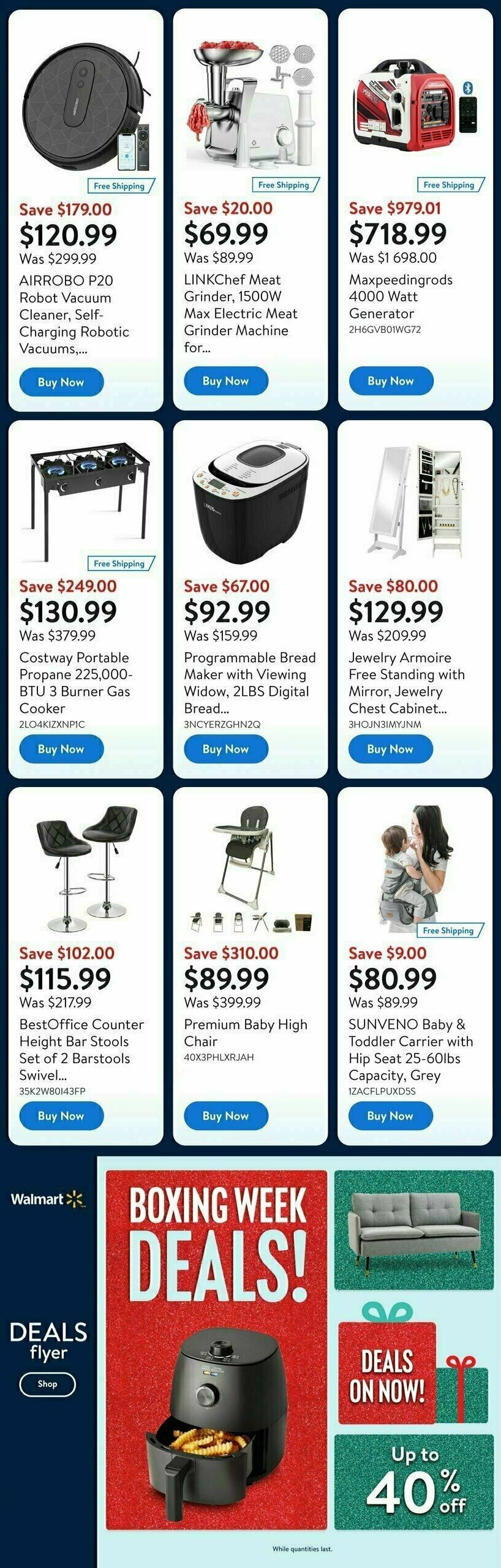 Walmart Deals Flyer Flyer from December 26