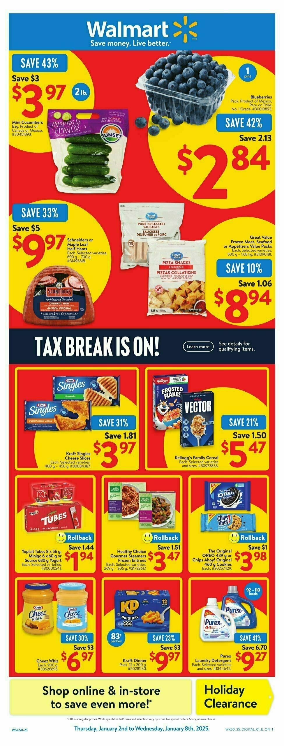 Walmart Flyer Flyer from January 2