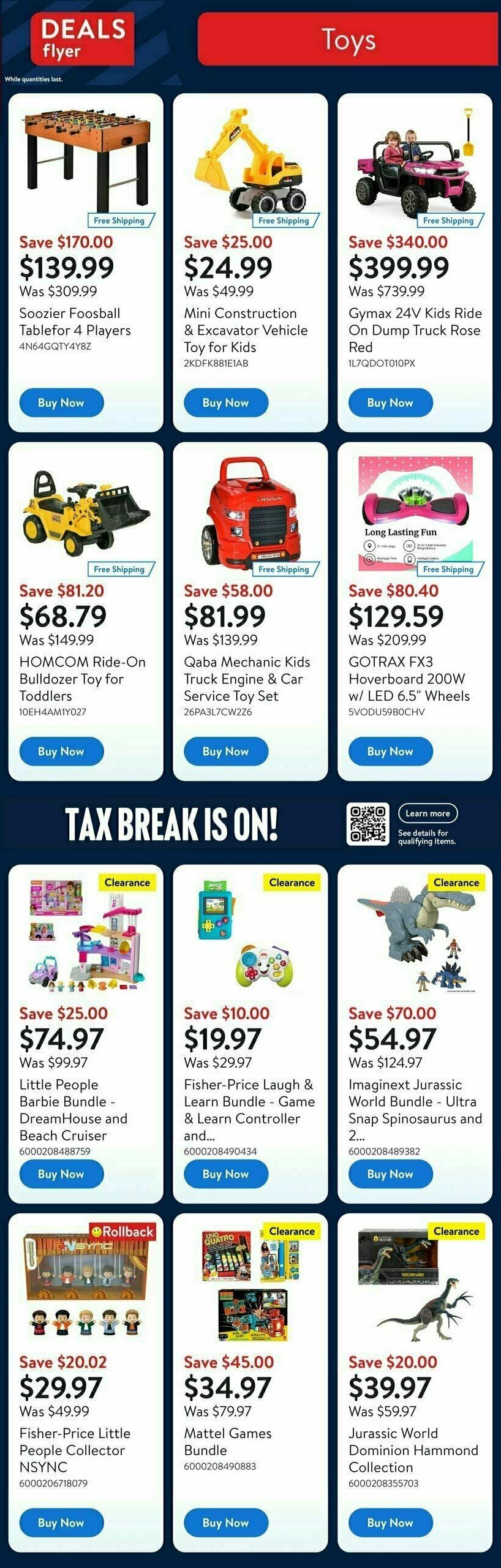 Walmart Deals Flyer Flyer from January 2