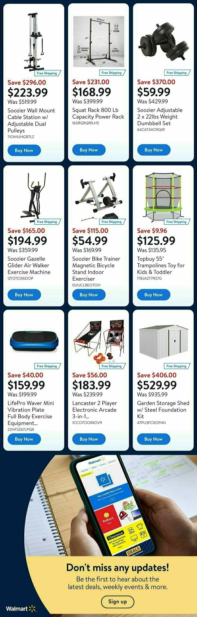 Walmart Deals Flyer Flyer from January 2