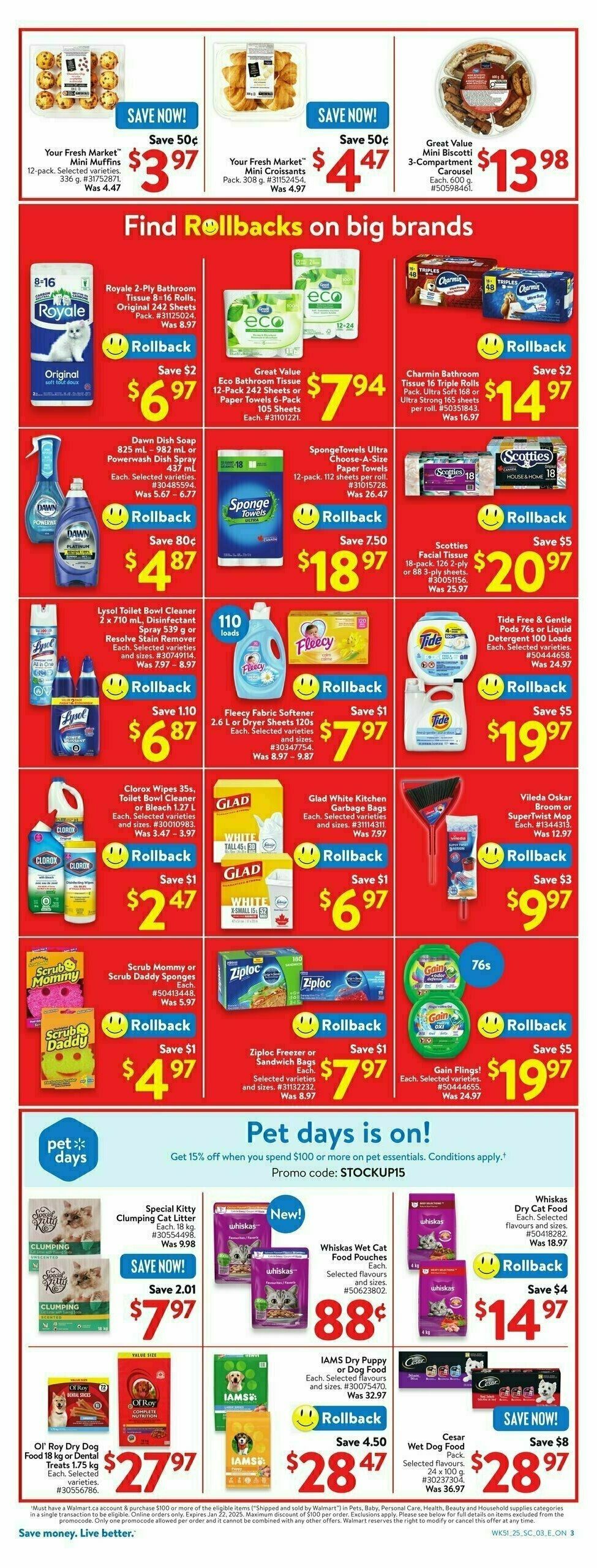 Walmart Flyer from January 9