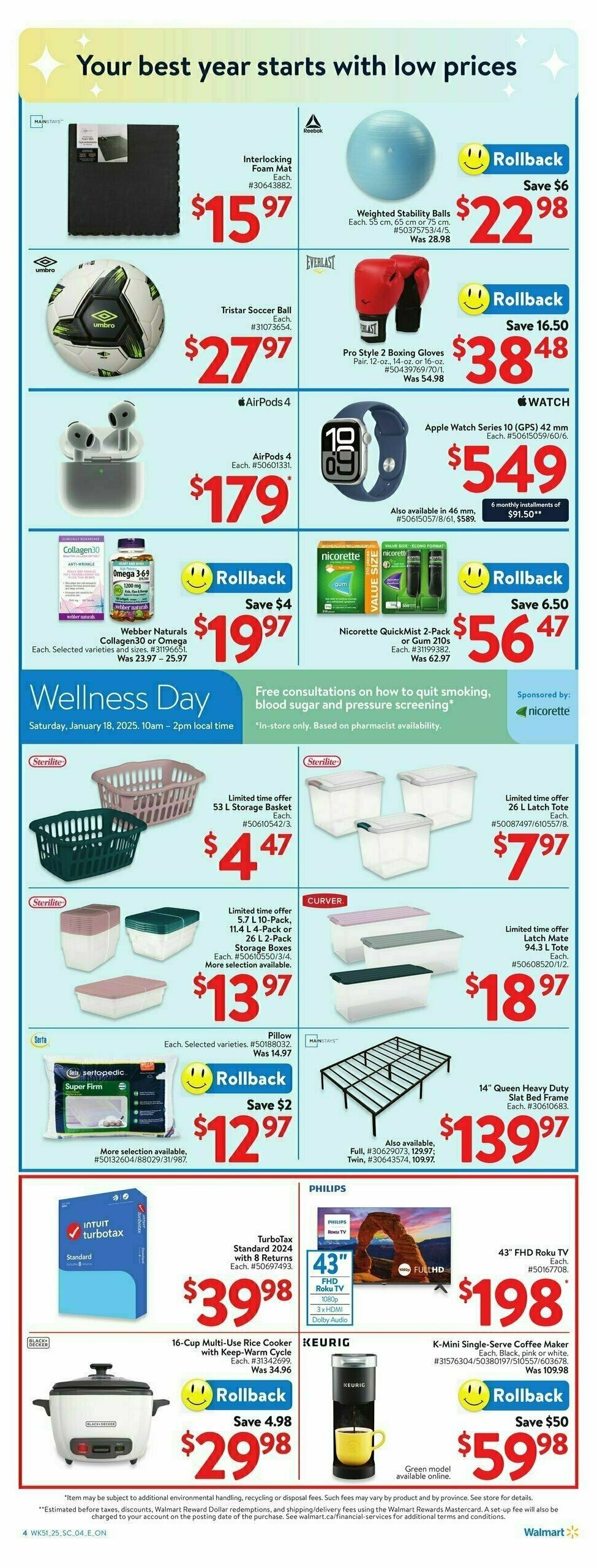 Walmart Flyer from January 9