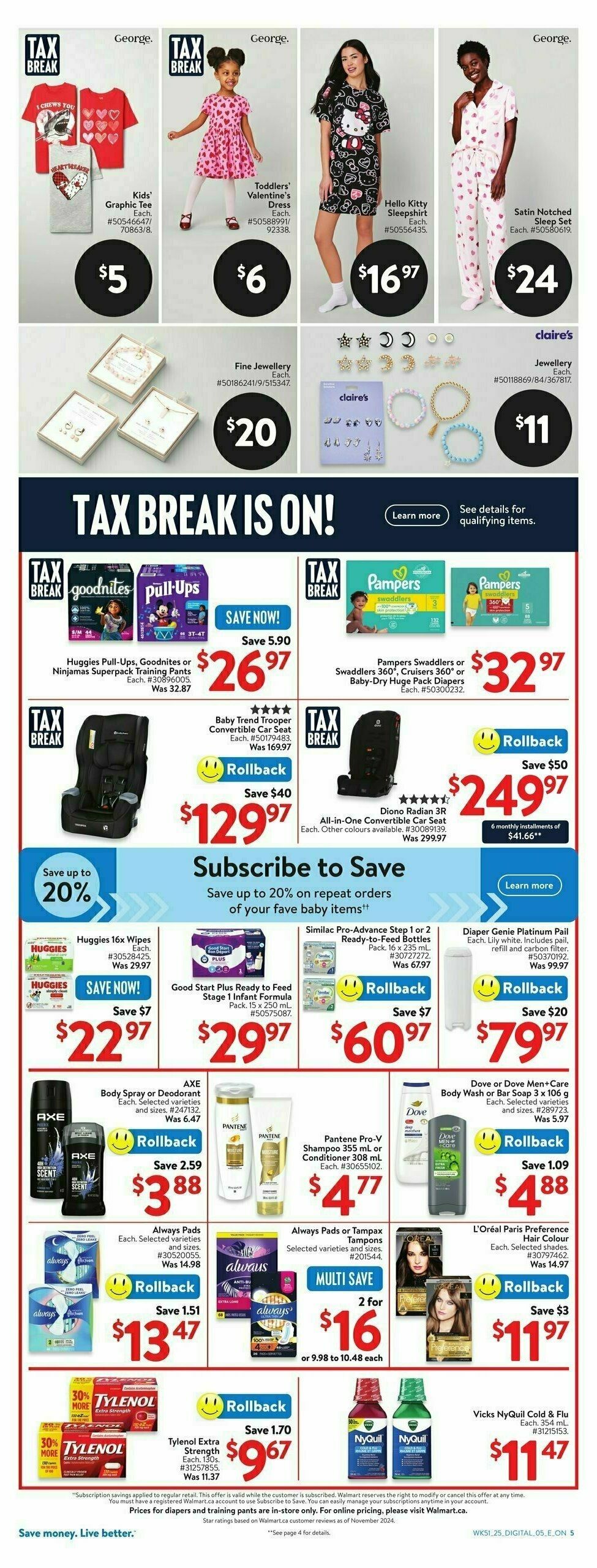 Walmart Flyer from January 9